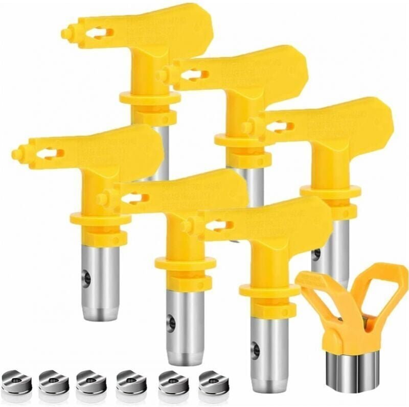 Airless-Düsen, Airless-Spritzpistolendüsen für Hochdruck-Farbpistole (Typ 515, 517, 519, 521, 523, 525) Ymyny