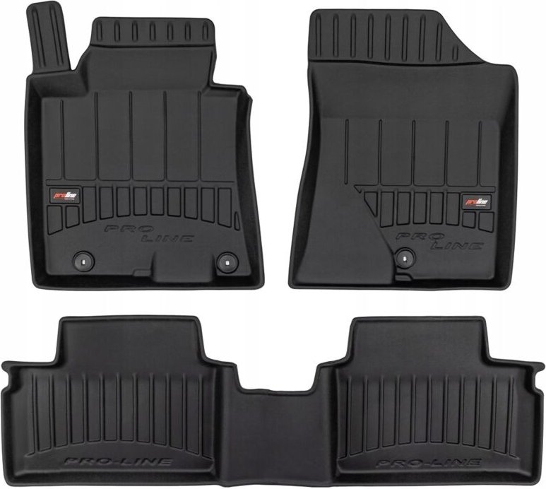 Gummimatten und Fußmatten Kia Ceed II 2 2012-2018 3D Mulde