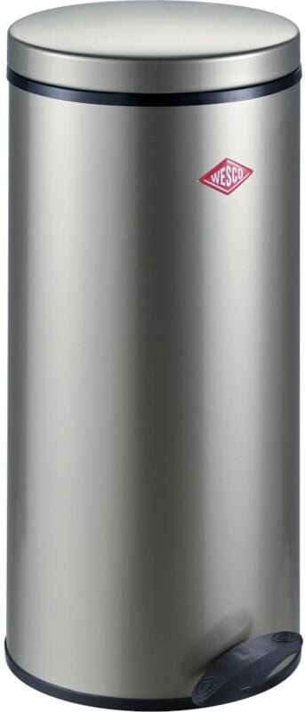 Wesco - Tretabfallsammler Gastro 127 neusilber 22 l Typ 127531-03