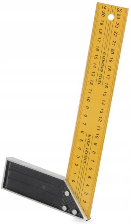 Gelb-schwarzer Winkel 250mm