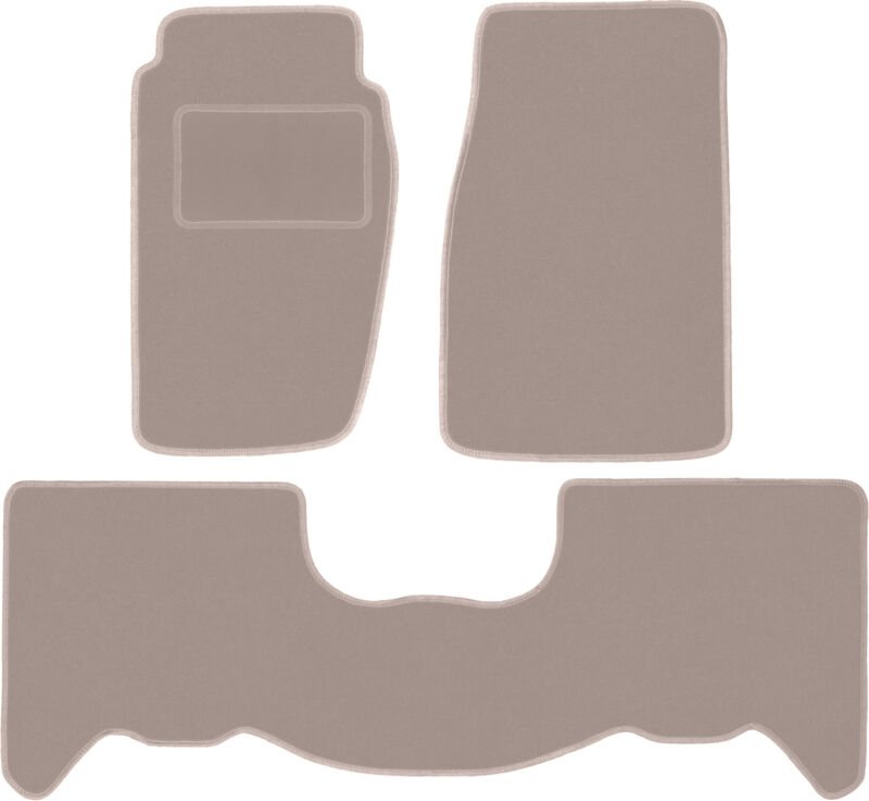 Beige Velours-Fußmatten für: Jeep Grand Cherokee ZJ Offroad (1998-2005)