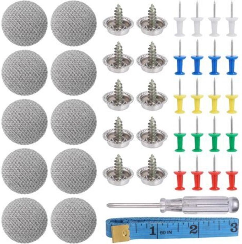70 Stück Autodach-Werkzeugknöpfe – Schraubkappen zur Befestigung von Autodekorationen – Autodachreparatur – Autodach-Bef...