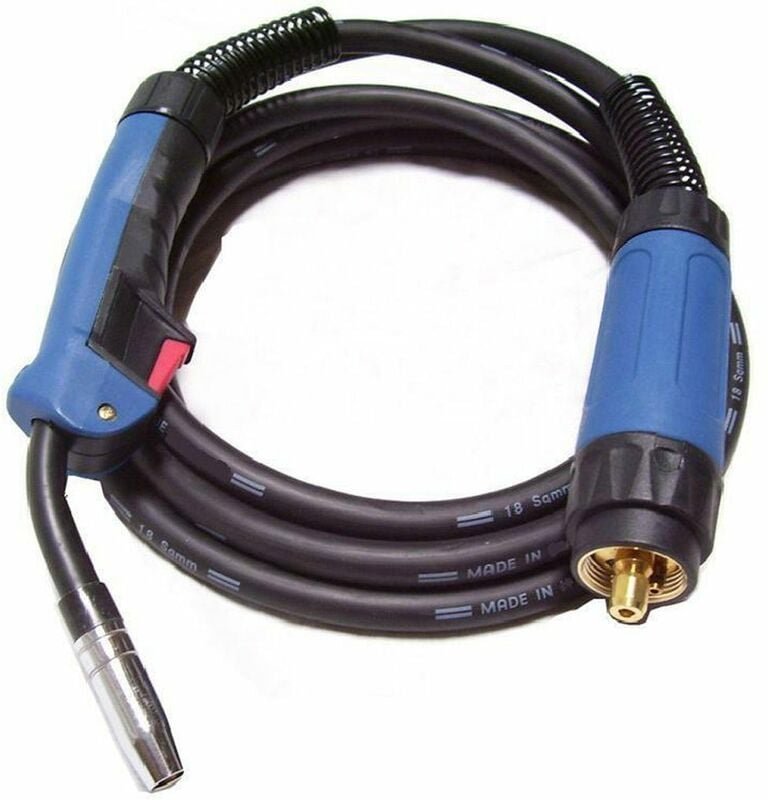 4 Meter Schweißbrenner MB 15 Brenner Schlauchpaket Schutzgas Schweißgerät MIG/MAG