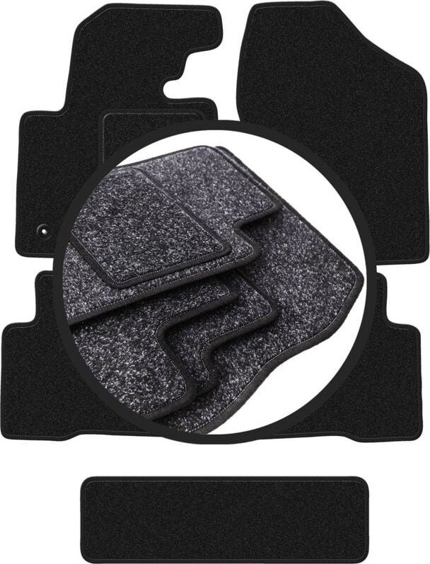 ANTHRA Autofußmatten für: Hyundai SantaFe III 7-Sitzer (2012-)