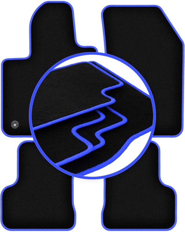 CARLUX-BLUE Autofußmatten für: Jeep Renegade II SUV (2018-)