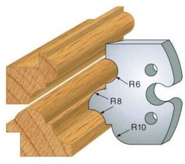 Spiel 2 Eisen Classic PROFIL Nr. 233 Hoch. 50 Ep. 5,5 mm