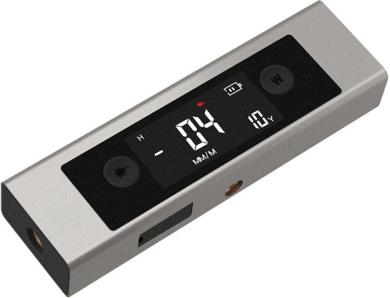 Digitaler Neigungsmesser, Dual-Laser-Wasserwaage, Dual-Achsen-Wasserwaage mit Dual-LCD-Display, Typ-C-Schnittstelle für ...