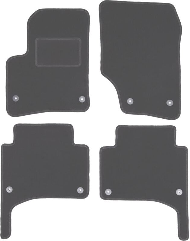 Graphit-Fußmatten für: Volkswagen Touareg I SUV (2002-2010)