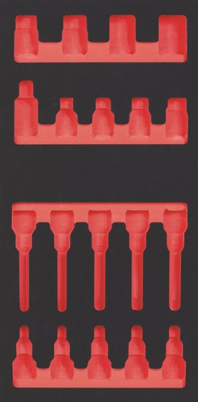 Leere PRO LINE EVA Einlage für Art. 105.401.011, 20x40 cm