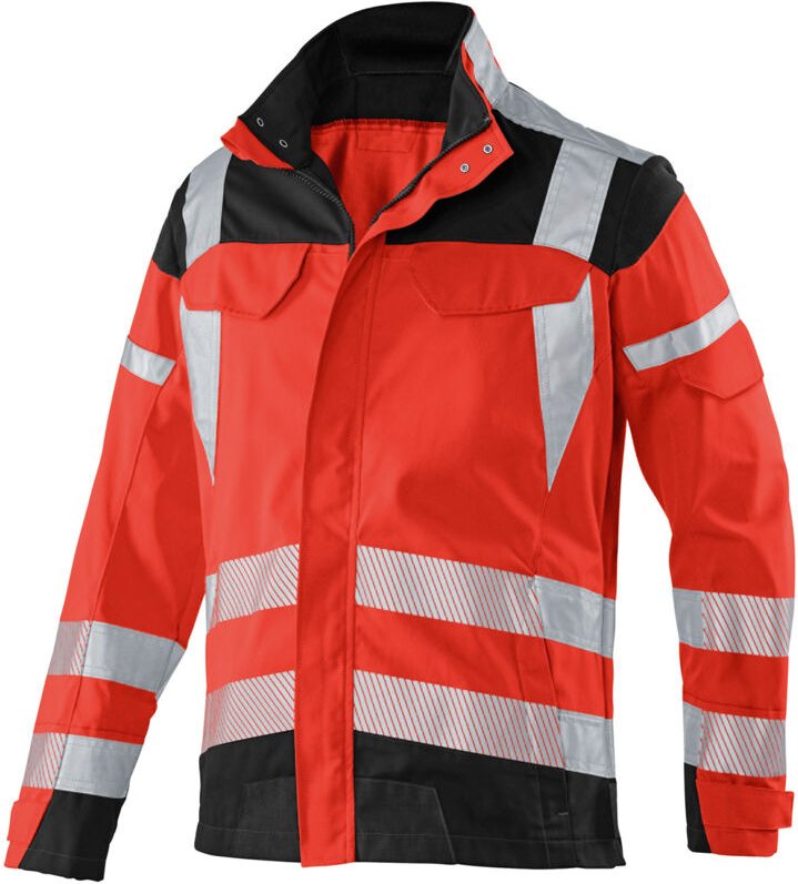 Kübler Jacke reflectiq psa 2 warnrot/schwarz Gr. 56