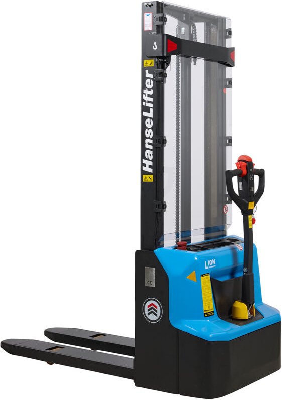 HanseLifter Deichselstapler Easy-DH1236-Li max. Hubhöhe 3600 mm Tragfähigkeit 1200 kg