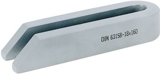 Spanneisen DIN6315B 6,6x60mm Format