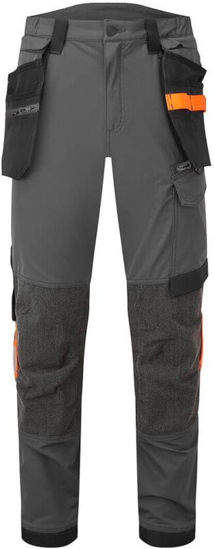 Thumbnail - Portwest EV4 Stretch-Holster-Bundhose Grau 40