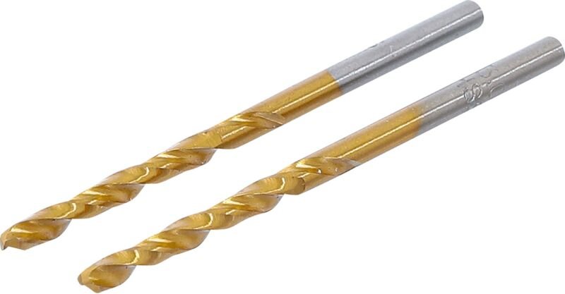 Spiralbohrer hss-g titan-nitriert 3,0 mm 2-tlg.