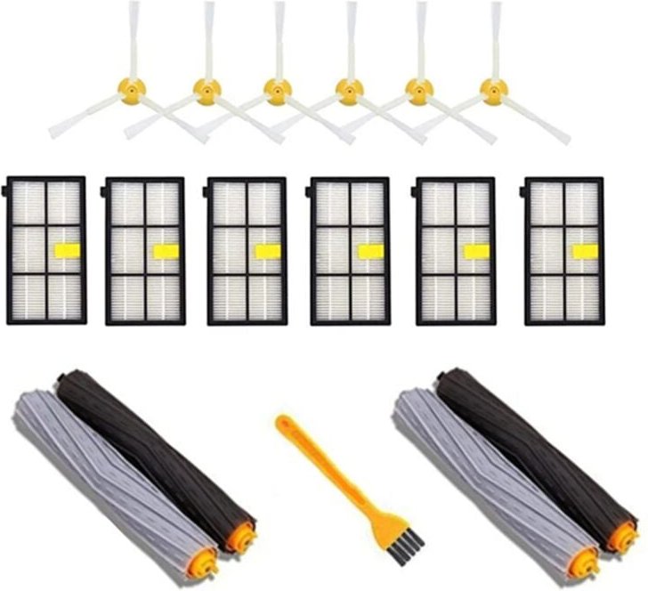 HEPA-Filterbürsten Ersatzteile für 980 990 900 896 886 870 865 866 800 Zubehör-Kit