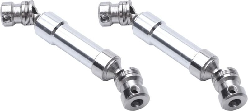 Thumbnail - Tlily - 2 Stücke Metall Hinten Mittelantriebswelle cvd Getriebewelle für 1:12 12428 12423 Silber