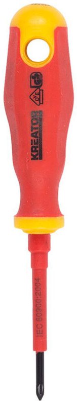 VDE-zertifizierter Kreuzschraubendreher Kreator PZ0 x 60 mm