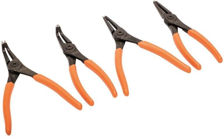 Bahco - Sicherungsringzangensatz 180 mm Innen Außen 4 tlg 28-29/S4 Sprengringzange