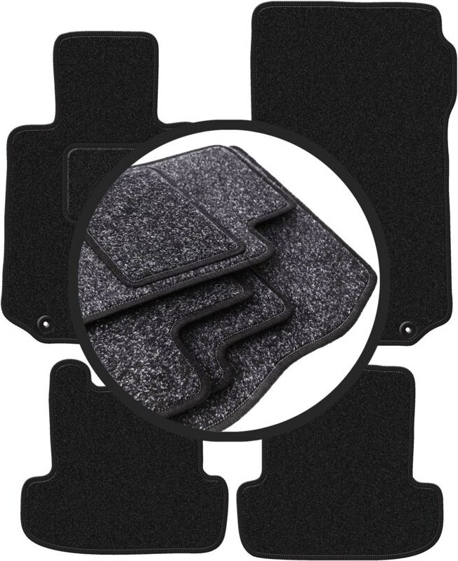 ANTHRA Autofußmatten für: Mercedes W207 Coupe E-Klasse (2009-)