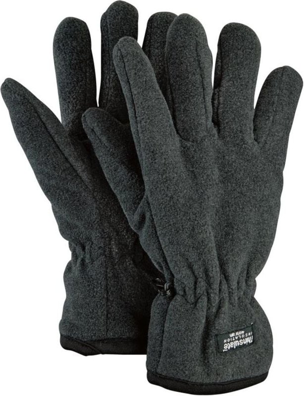 Handschuhe Fleece Thinsulate dunkelgrau xl