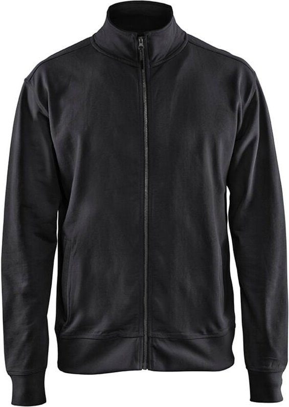 Arbeits-Zip-Hoodie 3371 - Schwarz XS