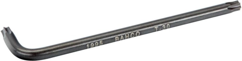 Bahco Langer TORX-Winkelschraubendreher, phosphatiert, T30 x 114 mm