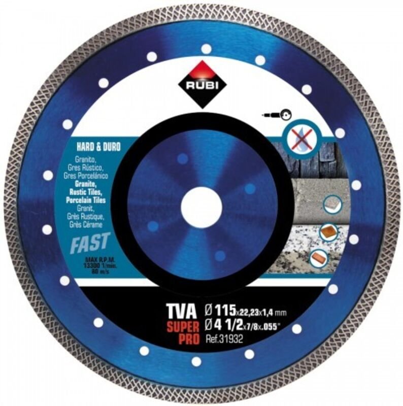 Rubi - Diamantscheibe turbo viper TVA-115 SuperPro
