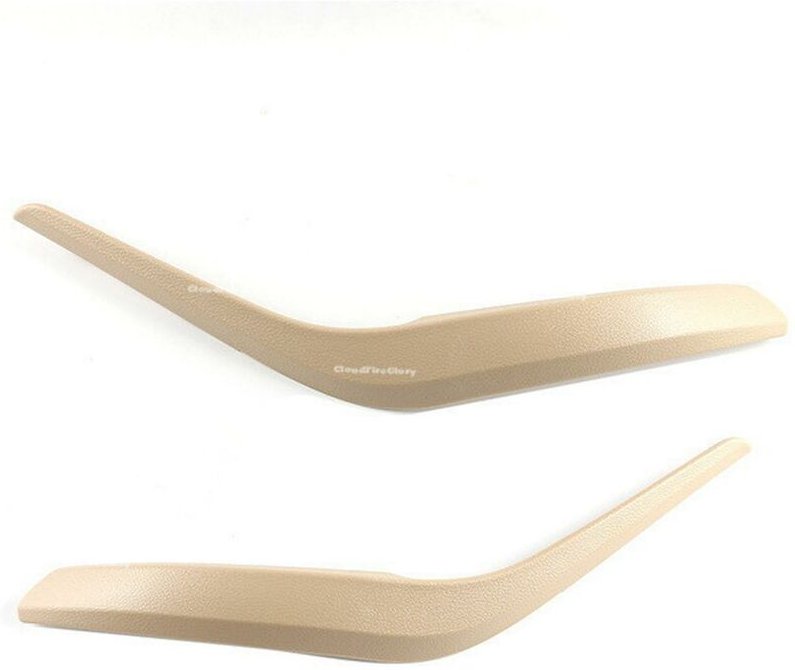 Woosien - Linke rechte Innentürgriff-Zugverkleidung Beige für X1 E84 2010–2015 51412991777 51412991778