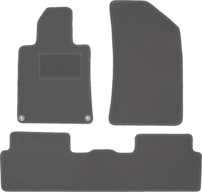 Graphit-Fußmatten für: Peugeot 508 I Limousine, Kombi, SW, RXH (2010-2018)