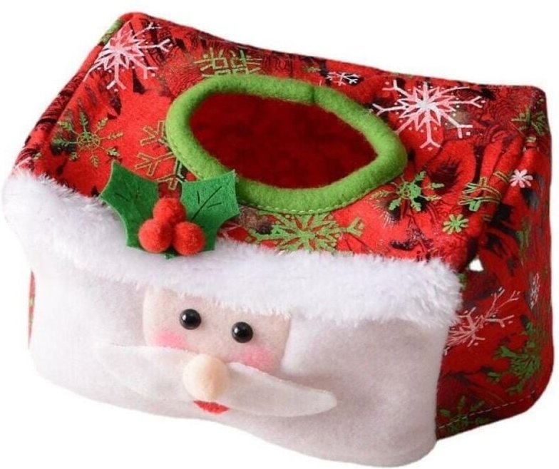 Weihnachts-Taschentuchbox, niedliche Taschentuchbox, für Büro, Küche, Wohnzimmer, Taschentuchhalter