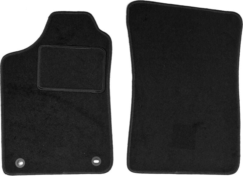 Vordere Matten schwarz für: Renault 19 Cabrio, Fließheck, Limousine, Chamade (1988-1996)