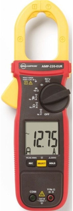 Beha Amprobe AMP-220-EUR Stromzange, Hand-Multimeter digital cat iii 600 v Anzeige (Counts): 6000