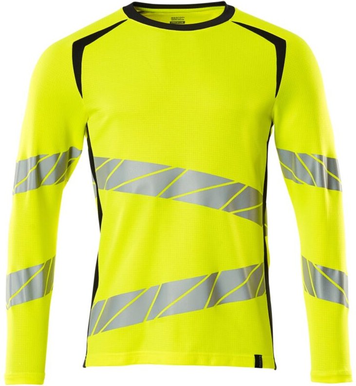 Thumbnail - Mascot T-Shirt, langarm 19081-771-17010 Gr. L hi-vis gelb/schwarzblau