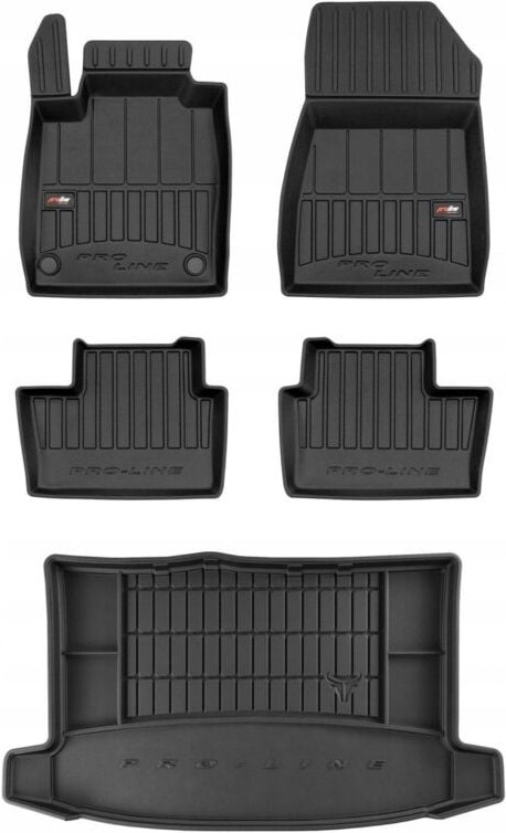 SET 3D Gummimatten Kofferraummatte Nissan Juke 2 ab 2019- g