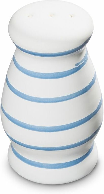 Gmundner Keramik - Blaugeflammt, Pfefferstreuer bauchig