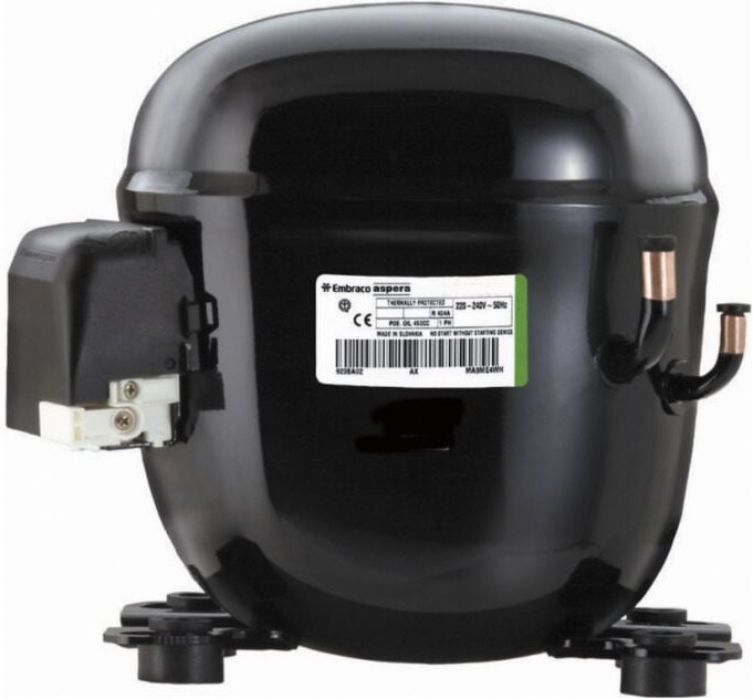 EMPPRACY -Kompressor NT2210U R290 220V 1 1/4CV niedrige Temperatur 27,80 cm3