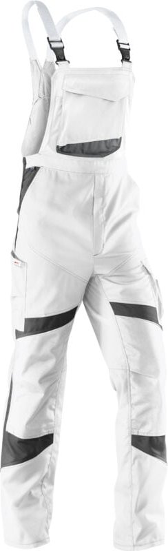 Kübler Latzhose activiq 3250 weiß/anthrazit Gr. 60