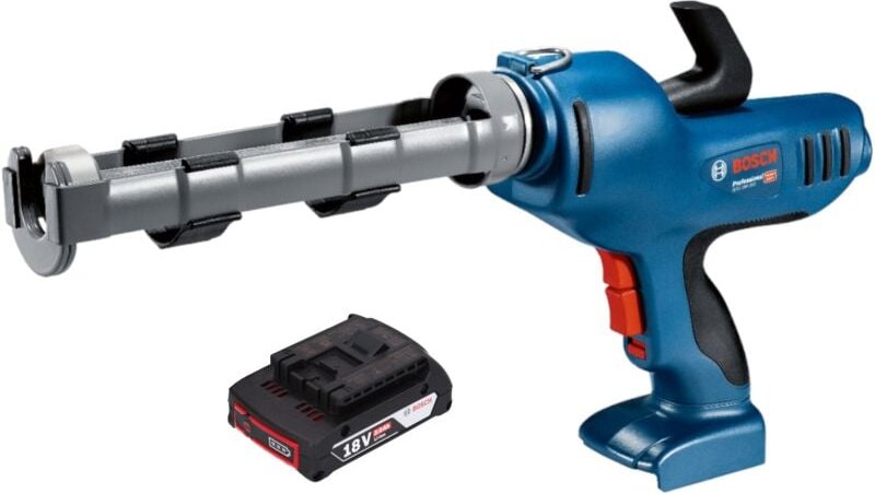 Bosch GCG 18V-310 Professional Akku Kartuschenpresse 18 V 310 ml 3,5 kN + 1x Akku 2,0 Ah - ohne Ladegerät