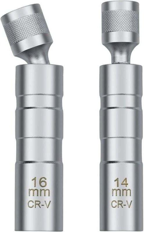 14/16 mm Zündkerzenschlüssel, universelles magnetisches Steckschlüssel-Entfernungswerkzeug für Autozündkerzen. - KZQ