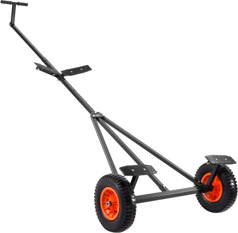 Mophorn Bootsanhänger-Transportwagen – 189 kg Tragkraft, Anhängertransporter aus Karbonstahl mit einstellbarer Länge, 39...