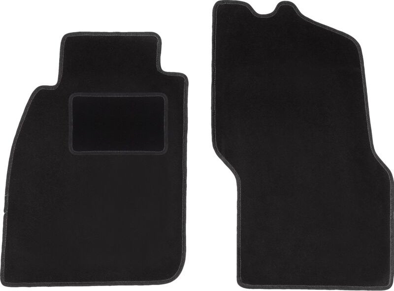 Vordere Matten schwarz für: Mitsubishi Carisma Limousine, Liftback, Fließheck (1995-2004)