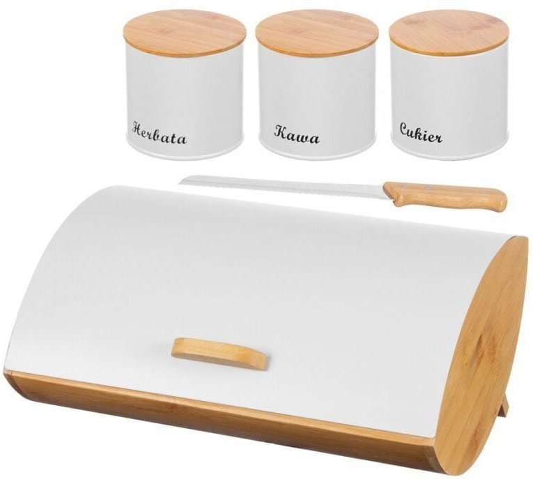 Brotkasten mit Behälterset und Messer 2702