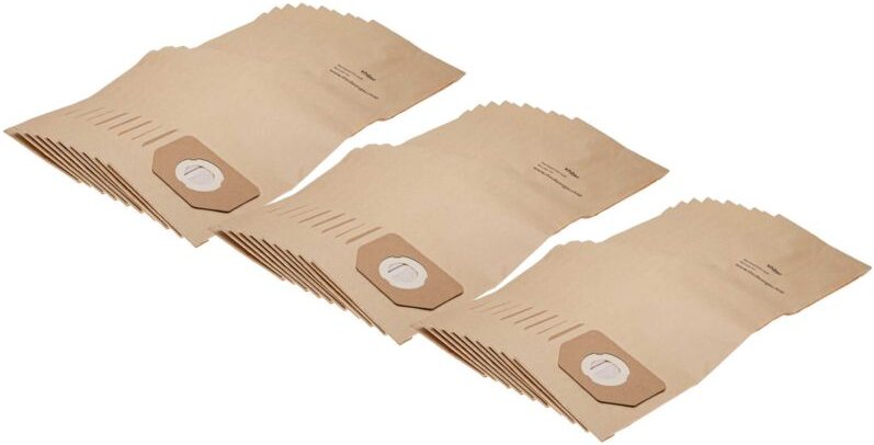 30x Staubsaugerbeutel kompatibel mit AquaVac s 600 s 610, s 612, s 620 s 760, s 790, x 600 Staubsauger - Papier, braun -...