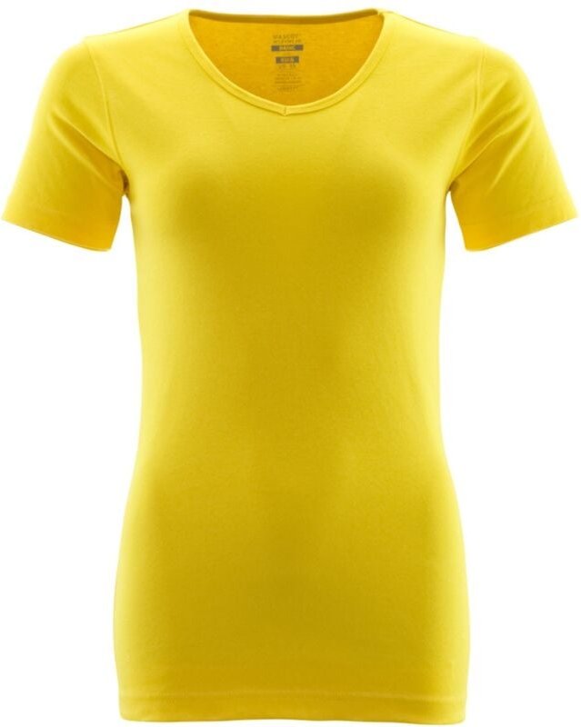 T-Shirt nice crossover Damen 51584 Gr. m sonnengelb - Mascot