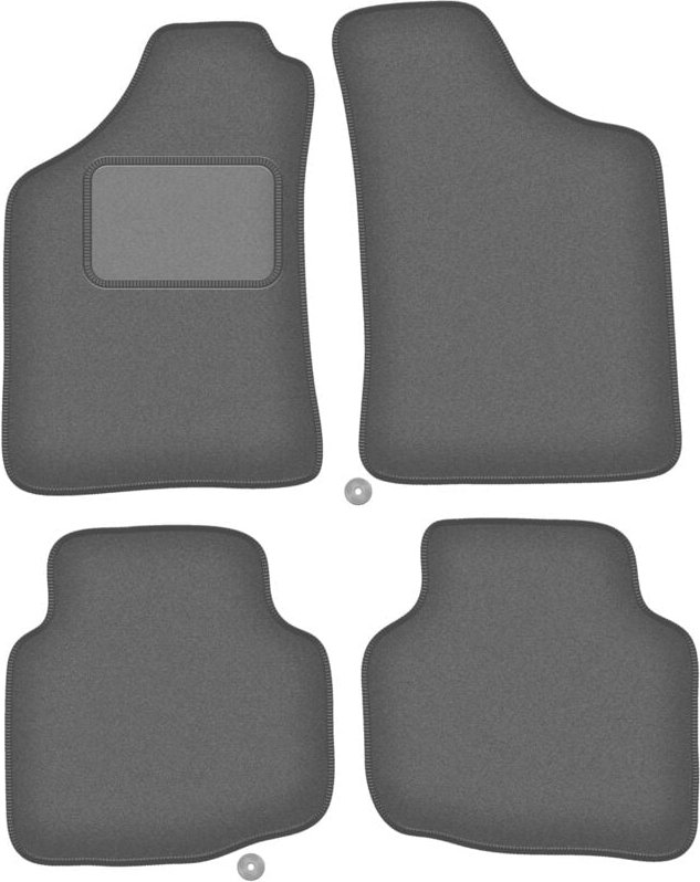 Graphit-Fußmatten für: Mitsubishi L200 Triton Pickup (2001-2006)