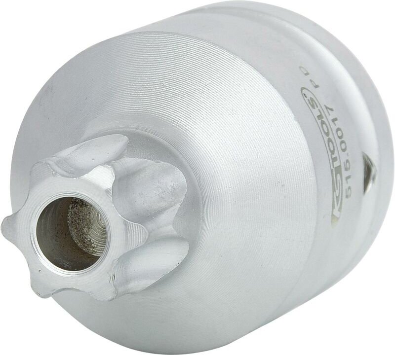 3/4' Kraft-Bit-Stecknuss Torx mit Bohrung, kurz, TB80