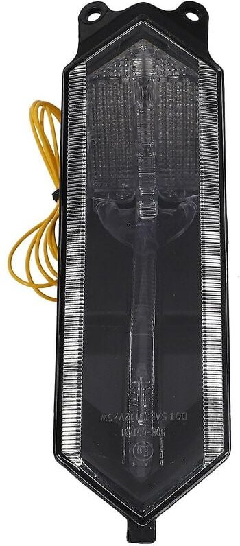 Woosien - Motorrad Hinten Rücklicht Brems Blinker Integriertes Led-Licht Für Yzfr7 2022 Yzf R7