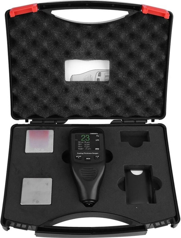 Gotrays - CM8806FN Tragbares digitales LCD-Schichtdickenmessgerät 0-1250 m/0-50 mil