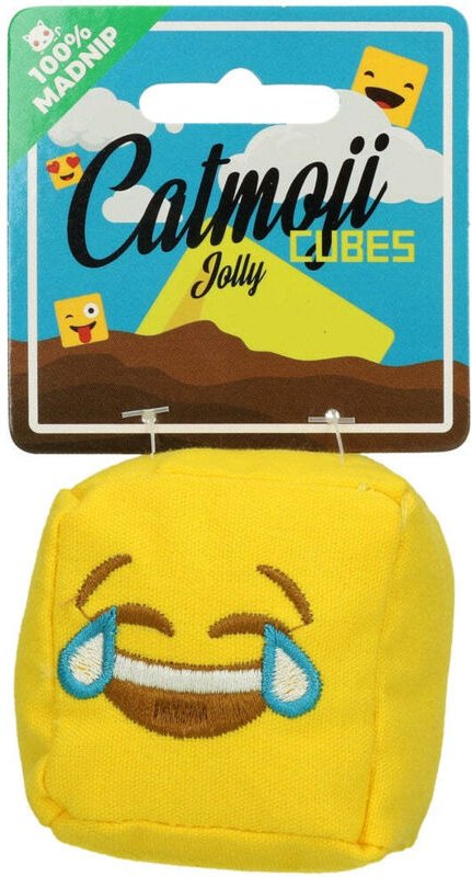 Emoji cat cube jolly mit madnip