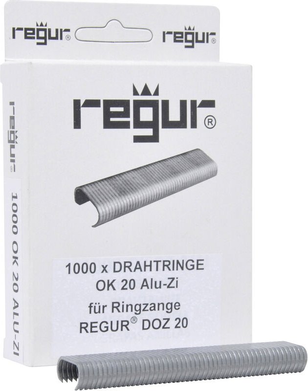 Regur - 60715 Drahtringe 1000 St. Abmessungen (l x b) 10 mm x 90 mm